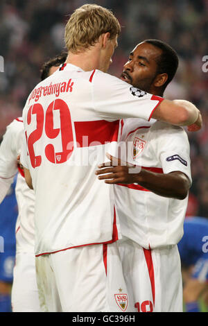 Fußball - UEFA Champions League - Gruppe G - VfB Stuttgart V Rangers - Mercedes-Benz Arena Stockfoto