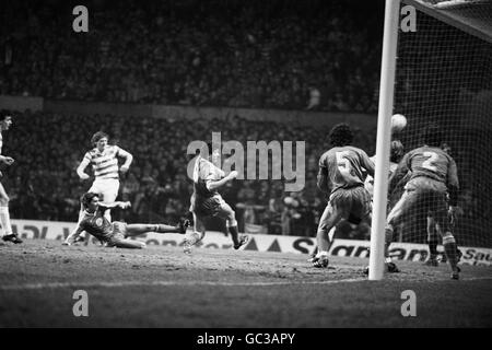 Fußball - European Cup Winners Cup - zweite Runde - 2. Etappe - keltische V SK Rapid Wien - Old Trafford Stockfoto