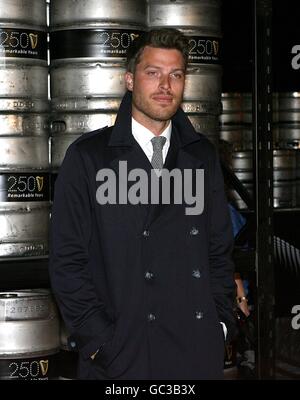 Rick Edwards kommt zum 250. Jahrestag des Guinness Concert im Storehouse, St. James Gate Brewery, Dublin Stockfoto