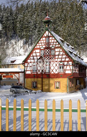 Alte Mühle in Pirkenhammer, Karlovy Vary, Tschechische Republik, Europa Stockfoto