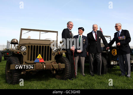 Zweiten Weltkriegs-Veteranen - Helden kehren zurück-Programm Stockfoto