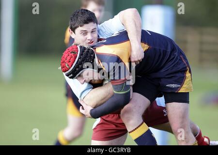 Rugby-Union - Scottish Hydro Ost - St Boswells V Queensferry - St Boswells Stockfoto