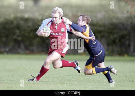 Rugby-Union - Scottish Hydro Ost - St Boswells V Queensferry - St Boswells Stockfoto