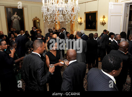 Empfang der Black Powerlist in der Downing Street, London. Stockfoto