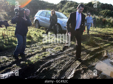 Donald Trump Golfplatz Stockfoto