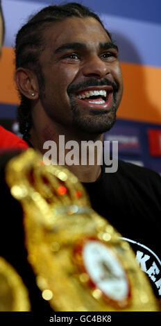 Boxen - WBA World Heavyweight Title - Nikolai Valuev V David Haye - Nürnberger Arena Stockfoto