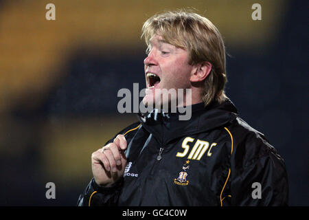 Fußball - FA Cup - erste Runde - Notts County / Bradford City - Meadow Lane. Stuart McCall, Manager von Bradford City, an der Touchline Stockfoto