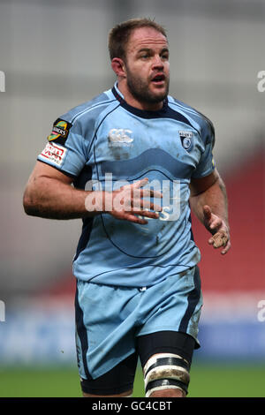 Rugby-Union - LV Cup - Gloucester V Cardiff Blues - Kingsholm Stockfoto