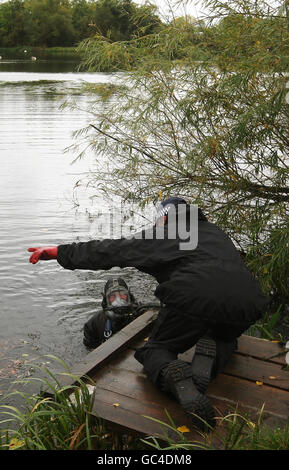 Milly Dowler Morduntersuchung Stockfoto