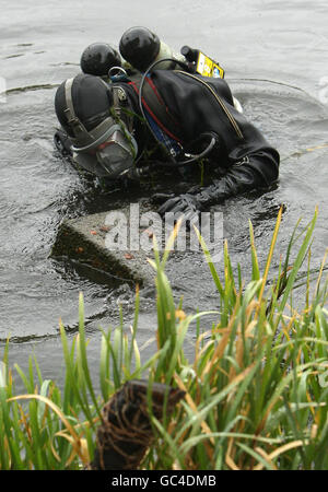 Milly Dowler Morduntersuchung Stockfoto