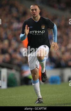 Fußball - Carling Cup - vierte Runde - Manchester City / Scunthorpe United - City of Manchester Stadium. Michael Johnson, Manchester City Stockfoto