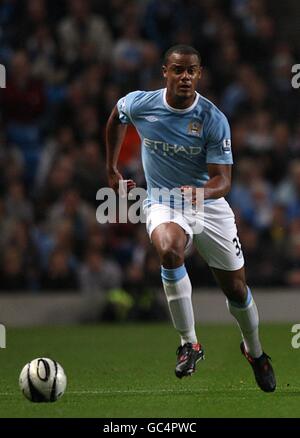 Fußball - Carling Cup - vierte Runde - Manchester City / Scunthorpe United - City of Manchester Stadium. Vincent Kompany, Manchester City Stockfoto