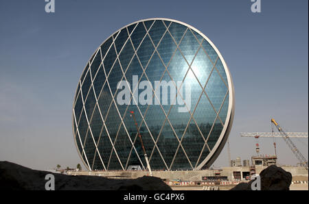 Stadtansichten - Abu Dhabi Stockfoto