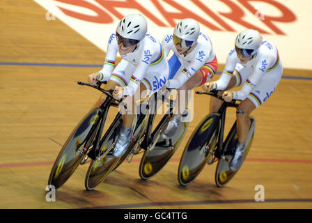 Radsport - UCI-Bahn-WM - Tag 3 - Manchester Velodrome Stockfoto