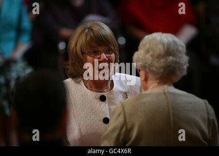 Investitur am Buckingham Palace Stockfoto