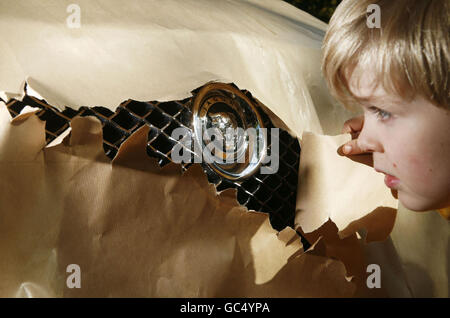 Jaguar NSPCC Appell Stockfoto