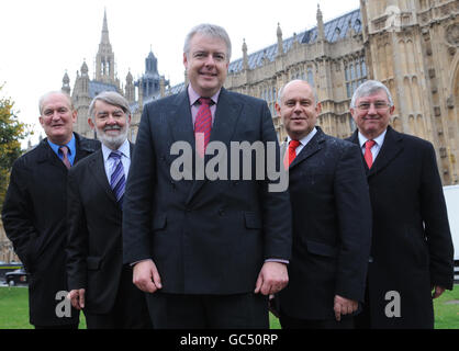 Carwyn Jones Führung Stockfoto