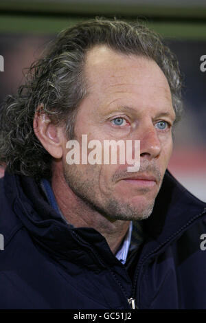 Fußball - Belgische Jupiler League - Club Brugge / KAA Gent - Jan Breydel Stadium. Michel Preud'homme, KAA Gent Manager Stockfoto