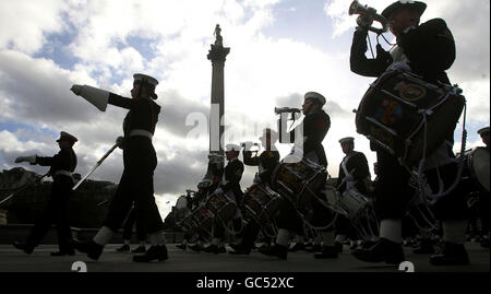 Trafalgar Day Parade Stockfoto