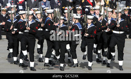 Trafalgar Day Parade Stockfoto