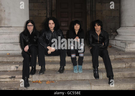 Die Dead Weather-Porträt-Sitzung - London Stockfoto