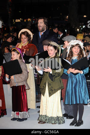 Ein Christmas Carol Premiere - London Stockfoto