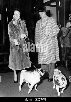 Royalty - Herzog von Herzogin von Windsor - Paris Stockfoto