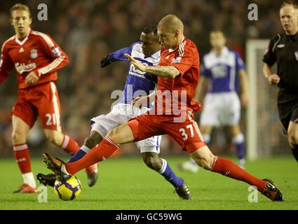 Fußball - Barclays Premier League - Liverpool gegen Birmingham City - Anfield Road Stockfoto