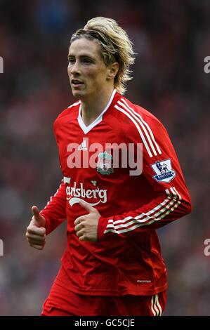 Fußball - Barclays Premier League - Liverpool / Manchester United - Anfield. Fernando Torres, Liverpool Stockfoto