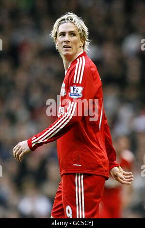 Fußball - Barclays Premier League - Liverpool / Manchester United - Anfield. Fernando Torres, Liverpool Stockfoto