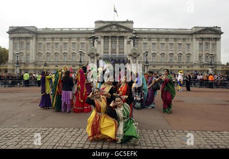 Präsident von Indien Staatsbesuch in Großbritannien Stockfoto