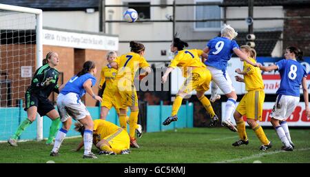 Fußball - Bundesliga FA Tesco Women - Everton V Chelsea - das Arriva-Stadion Stockfoto