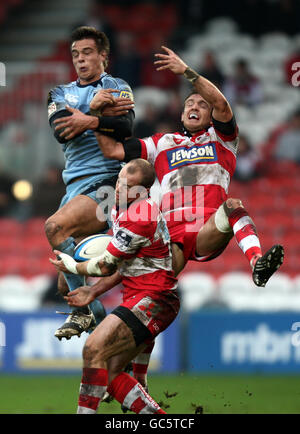 Rugby-Union - LV = Cup - Gloucester V Cardiff Blues - Kingsholm Stockfoto