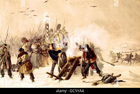 Ereignisse, Krieg der Sechsten Koalition - 1830-2, Russlandfeldzug von ...