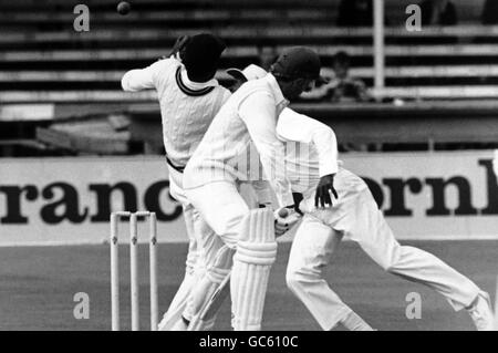 Cricket - England V Westindische Inseln - Antillen in England 1988 (1. Test) - Fith Tag - Trent Bridge Nottingham Stockfoto
