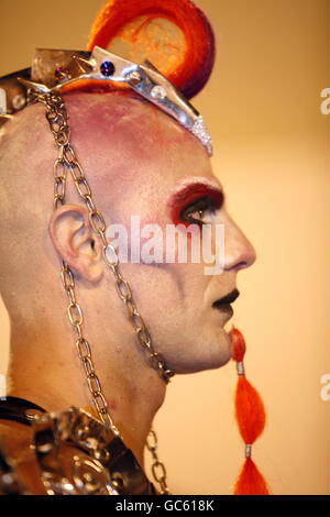 der Karneval in der Stadt Las Palmas auf der Insel Gran Canaria auf den Kanarischen Insel von Spanien im Atlantischen Ozean. Stockfoto