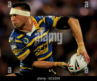 Rugby League - Engage Super-League - Qualifikation Semi Final - Leeds Rhinos V Katalanisch Drachen - Headingley Carnegie Stadium Stockfoto