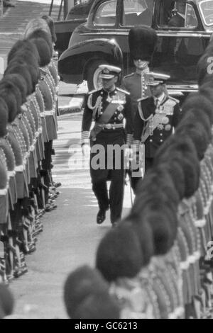 König - König Bhumibol Adulyadej von Thailand Staatsbesuch - London Stockfoto