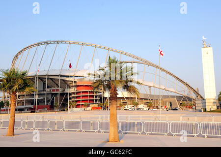 Fußball - internationale Freundschaftsspiele - Brasilien V England - Khalifa International Stadium - Doha Stockfoto
