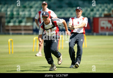 Fussball - England-Netze-Session - Wanderers Stadium Stockfoto