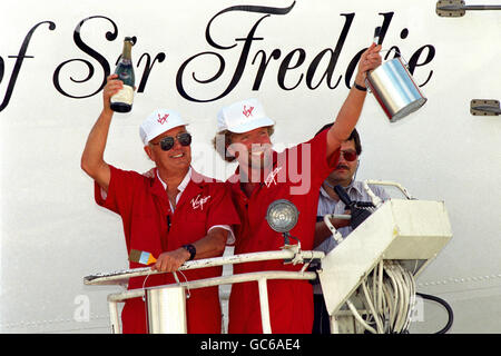 "SPIRIT OF SIR FREDDIE" Stockfoto