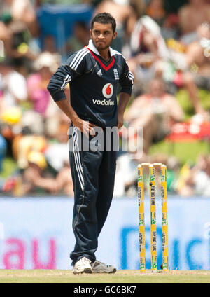 Der englische Adil Rashid während des zweiten One Day International im Centurion Cricket Ground, Johannesburg, Südafrika. Stockfoto