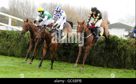 -Becher Chase Regattatag - Aintree Racecourse Stockfoto