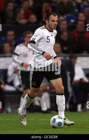 Fußball - International freundlich - Deutschland / Elfenbeinküste - Veltins Arena. Heiko Westermann, Deutschland Stockfoto