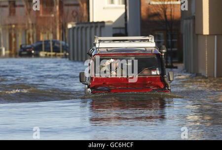 Hochwasser in Irland Stockfoto