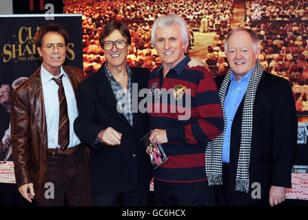 Cliff Richard und den Shadows DVD Unterzeichnung - London Stockfoto