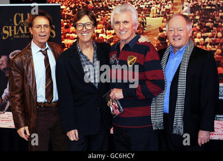 Cliff Richard und den Shadows DVD Unterzeichnung - London Stockfoto