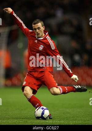 Fußball - FA Youth Cup - Dritte Runde - Liverpool gegen Wolverhampton Wanderers - Anfield. Jack Robinson, Liverpool Stockfoto