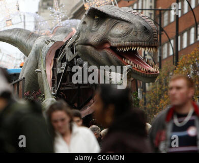 Dinosaurier-Unleashed-Ausstellung Stockfoto