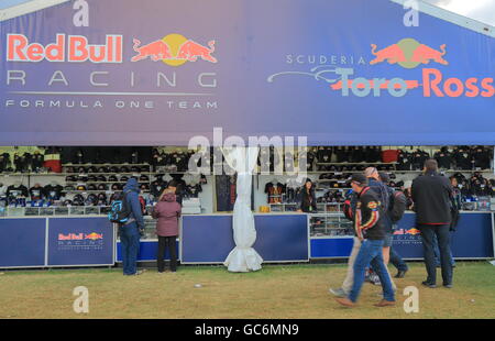 Formel 1 Grand Prix im Albert Park Melbourne Australien besuchen Menschen. Stockfoto